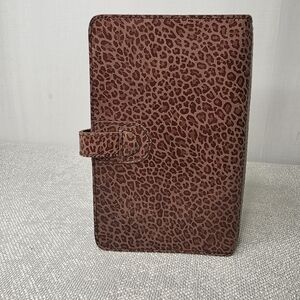 Planner Perfect B6 Leather TN – Spotted Leopard Print